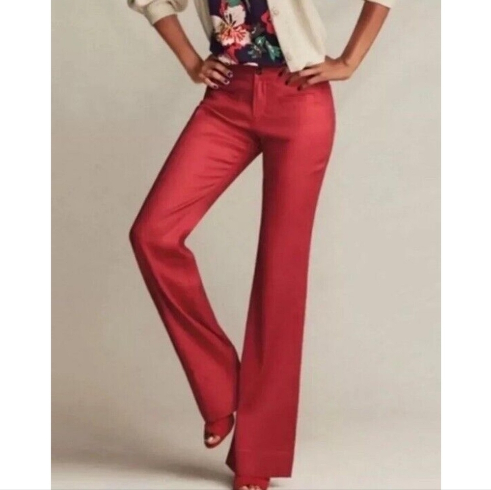 CAbi Scarlet Wide-Leg Trousers